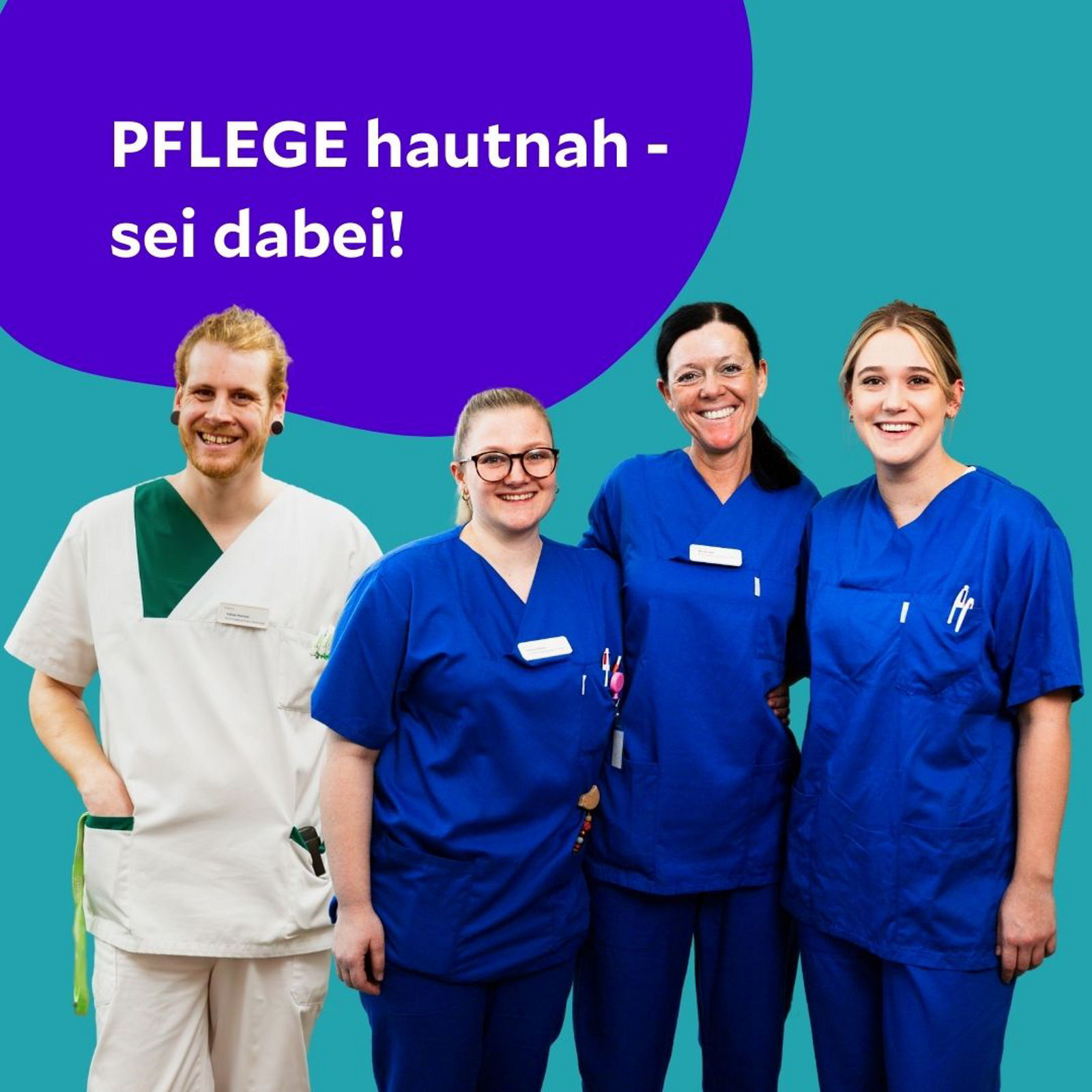 PFLEGE hautnah - sei dabei!