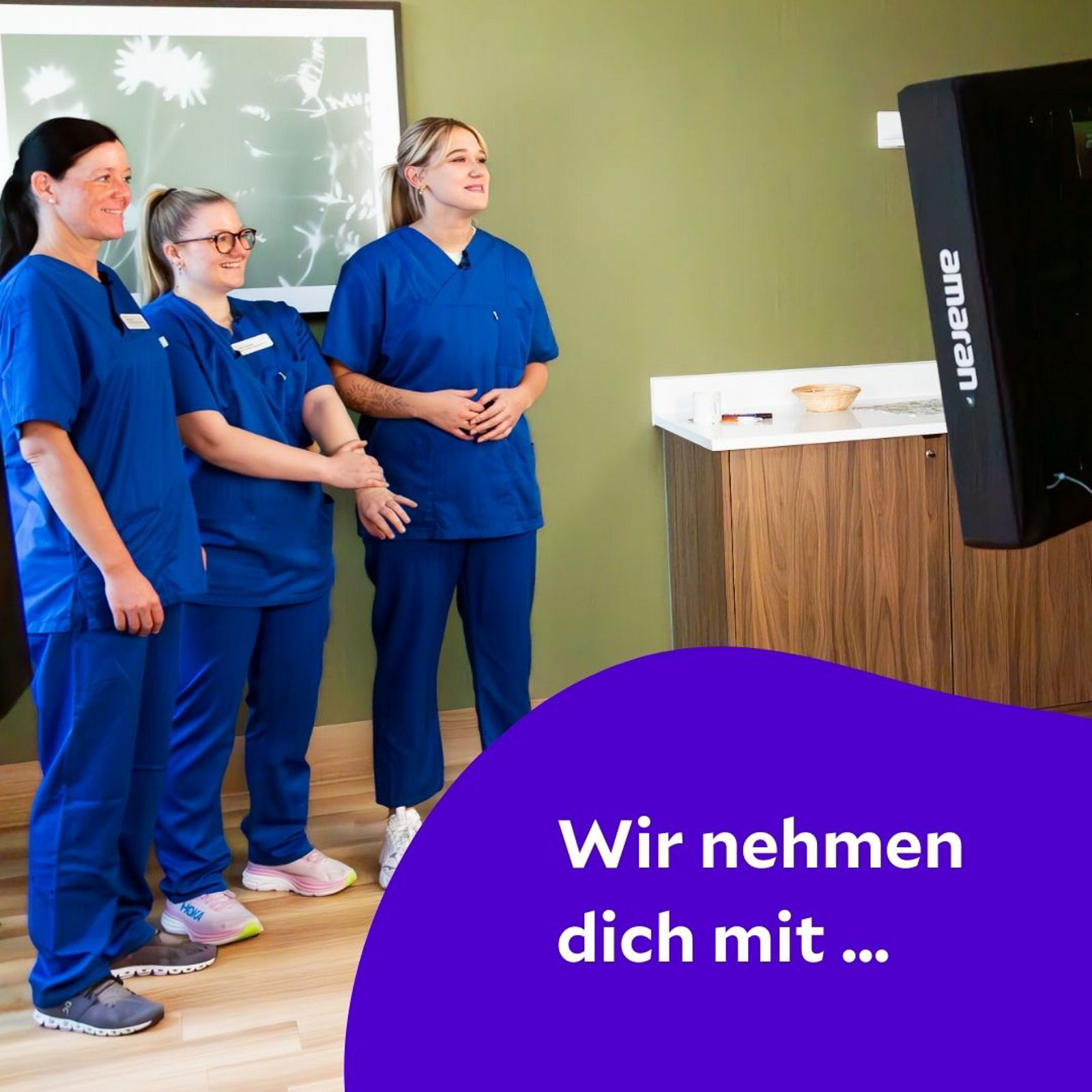 Wir nehmen dich mit...