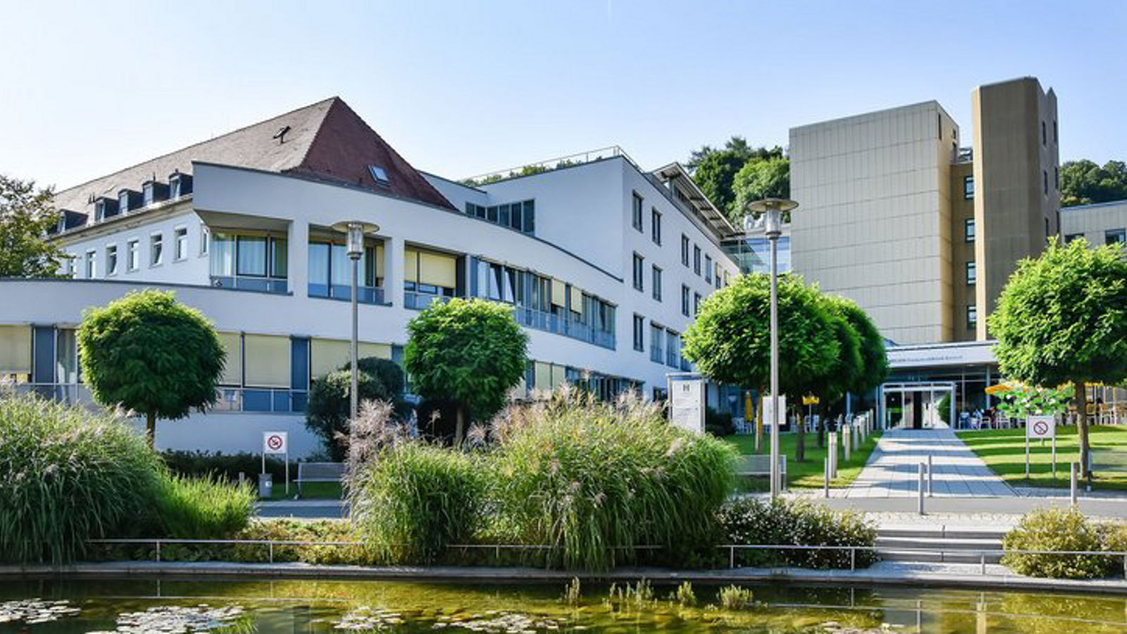 Helios Frankenwaldklinik Kronach Außenaufnahme