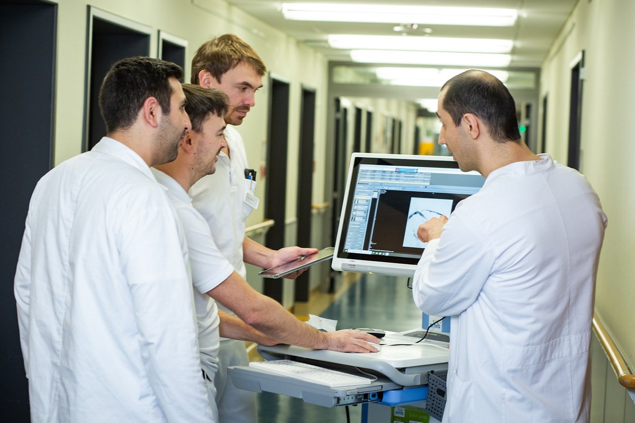 Kronach , 120123 , Helios Klinikum Kronach , Shooting Kliniken , Klinikführer 
Foto: Bild13/Helios Kliniken