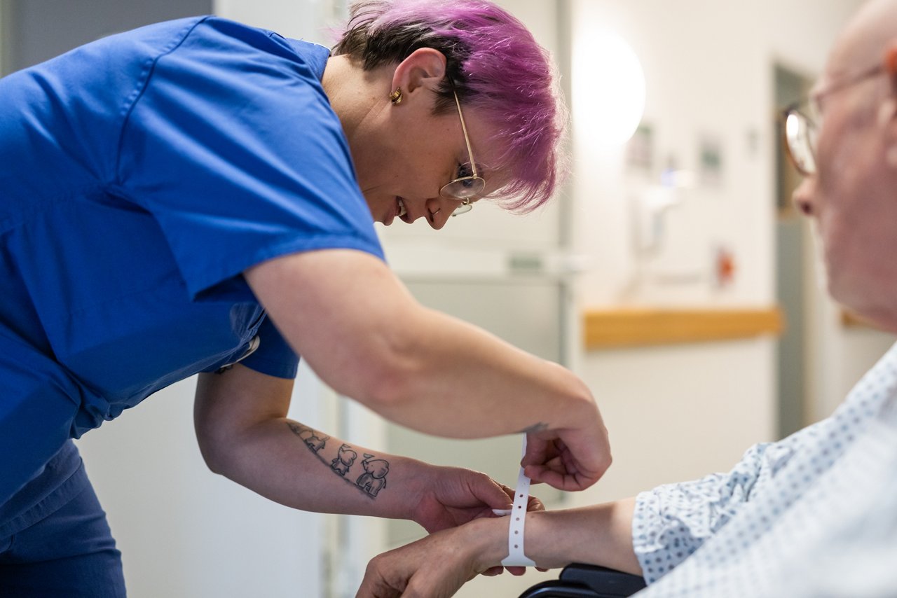 KPH am Patienten im Rollstuhl
