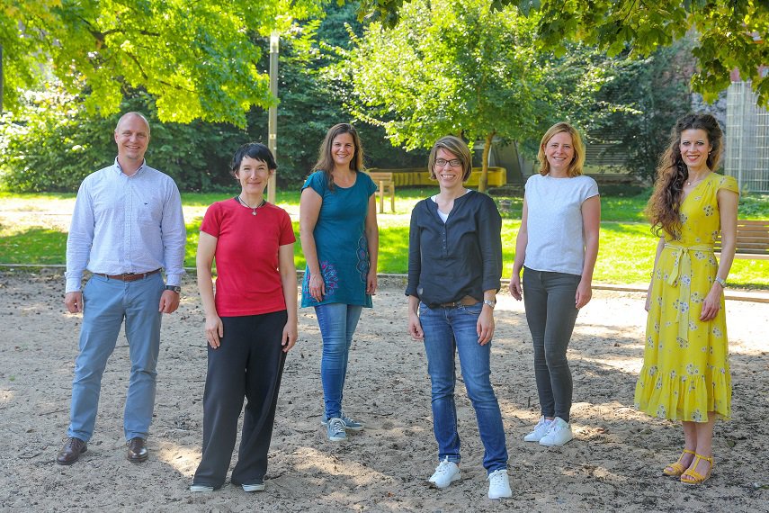 Das Team der Klinikschule in Krefeld
