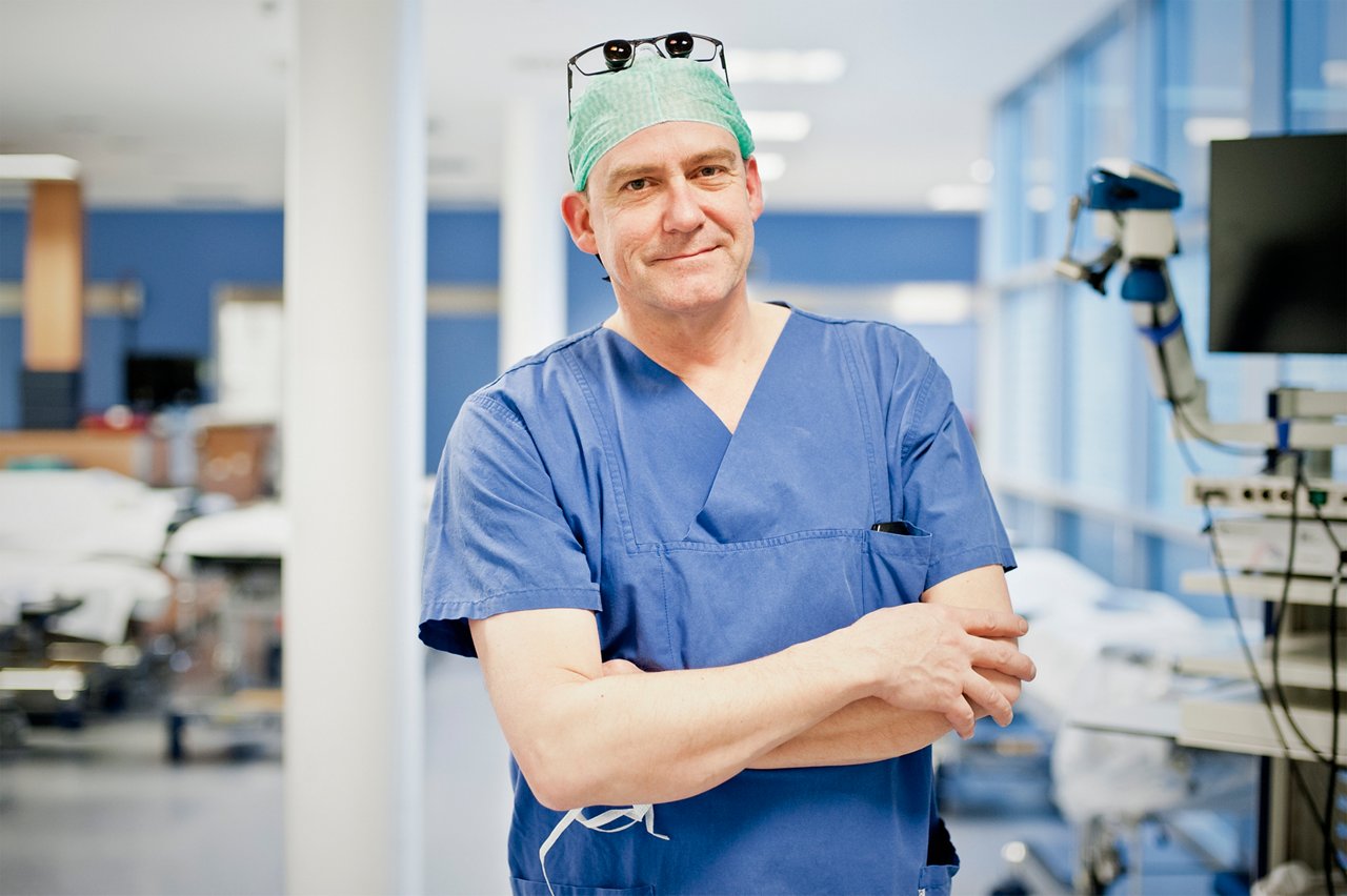Ein Bild von Chirurg Wullstein im OP-Zentrum des Helios Klinikum Krefeld