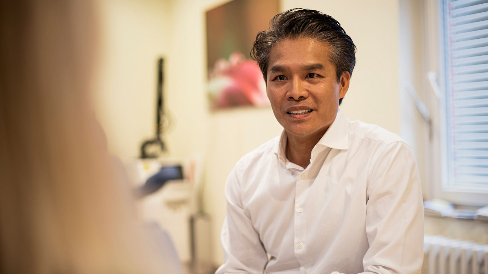 Dr. Phan im Gespräch