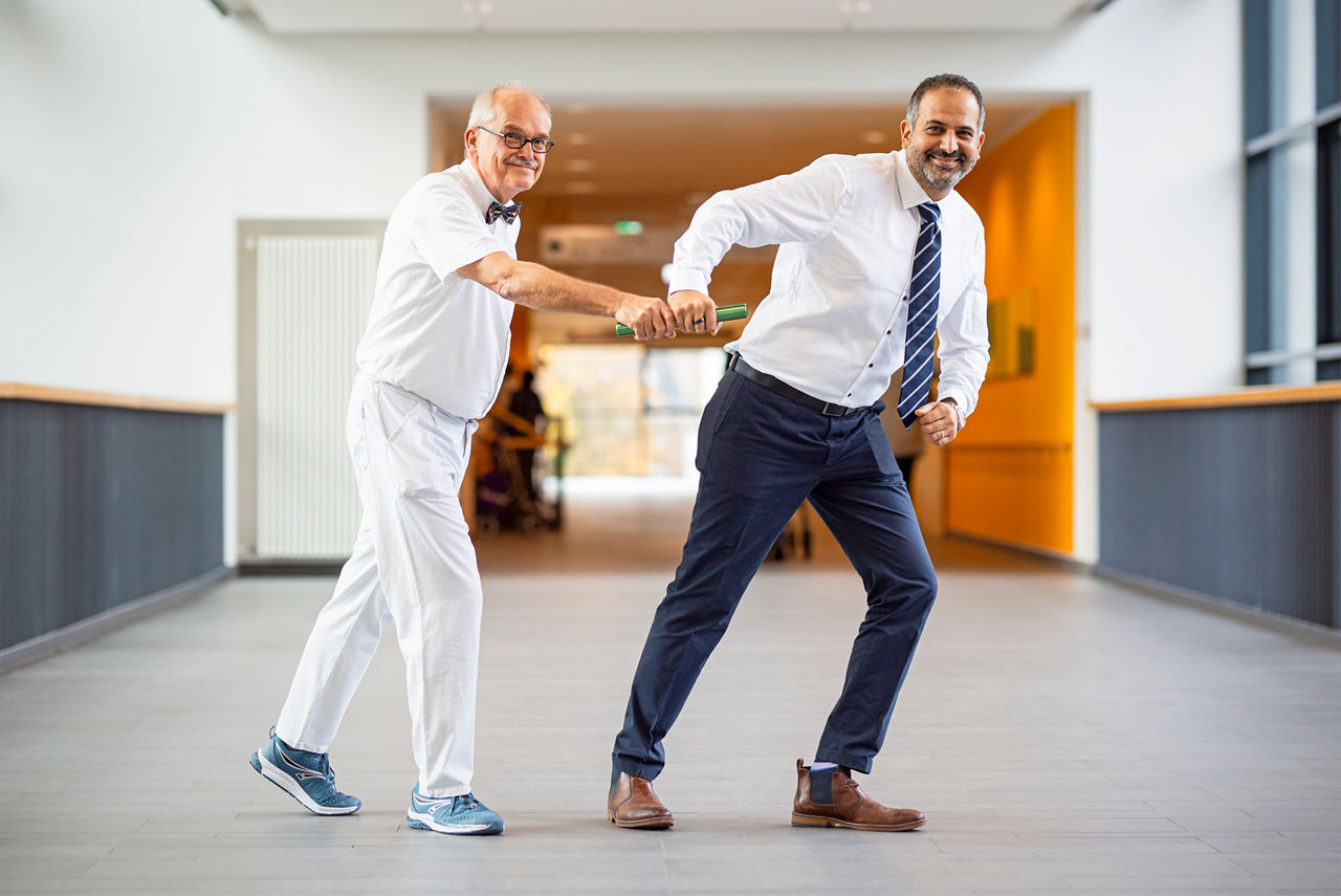 Gastroenterologie: Privatdozent Dr. Christian Gerges übernimmt Staffelstab von Prof. Thomas Frieling    