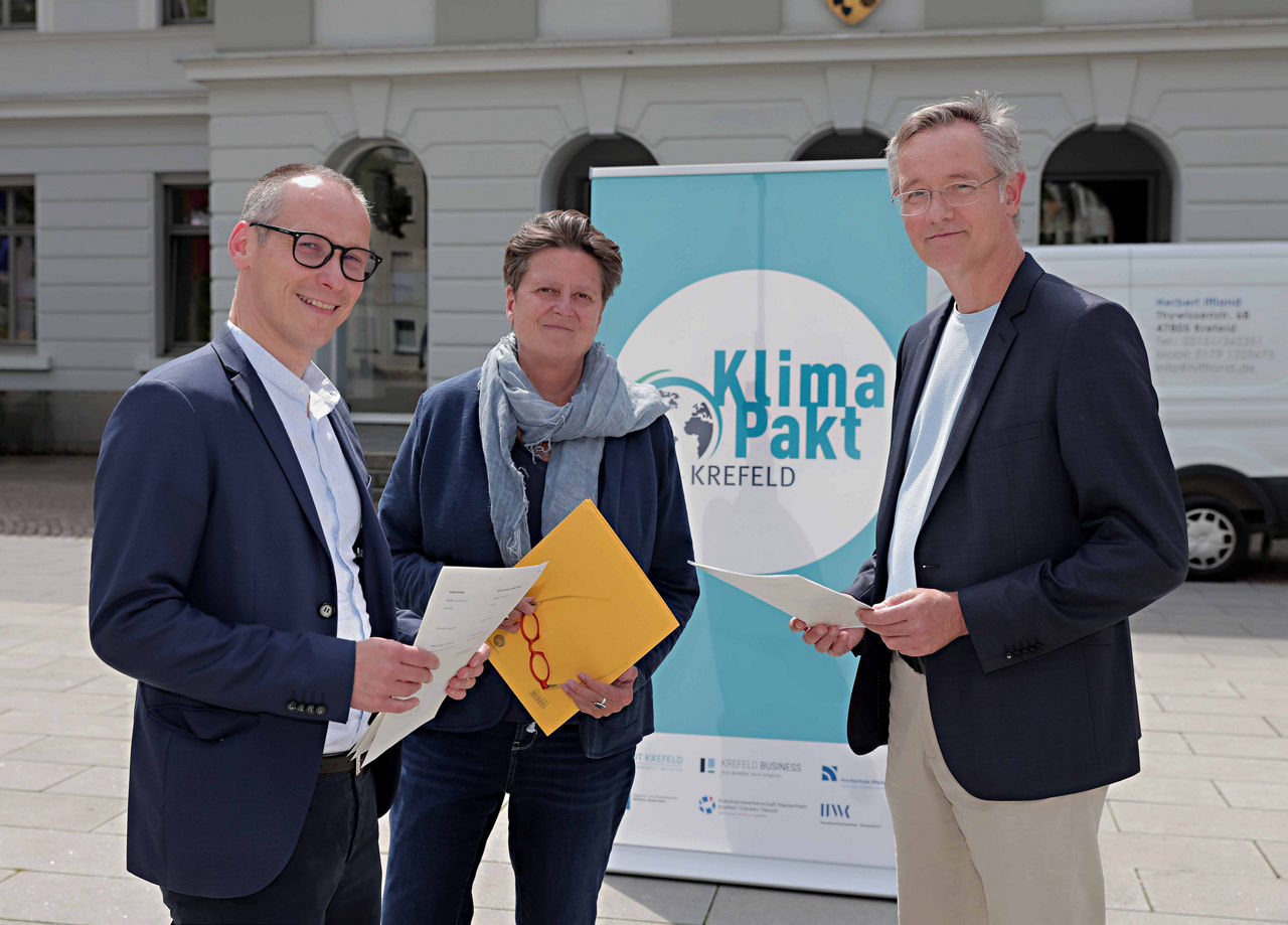 Klinikum Mitglied im Klimapakt Krefeld