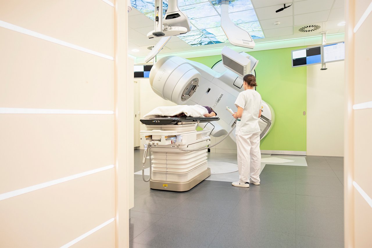 Linearbeschleuniger True Beam in der Strahlenklinik in Krefeld