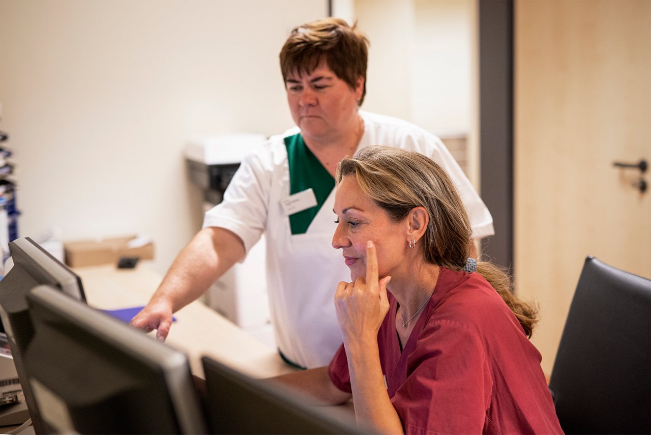 Besprechung der MTA in der Nuklearmedizin in Krefeld