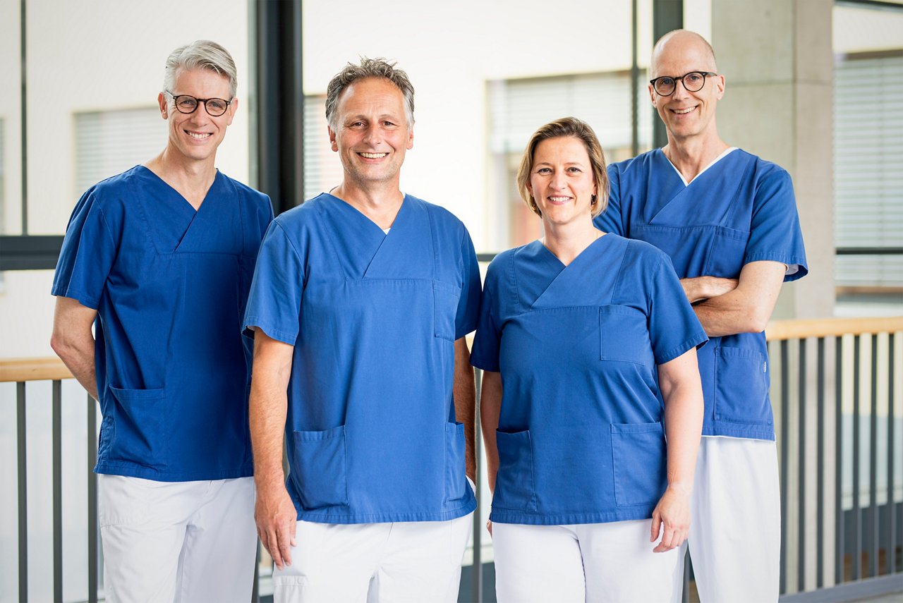 Team des Wirbelsäulenzentrums am Helios Klinikum Krefeld