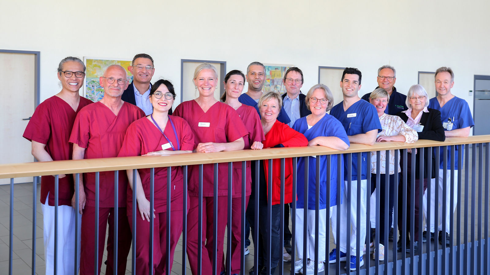 Team des zertifizierten Wundzentrums