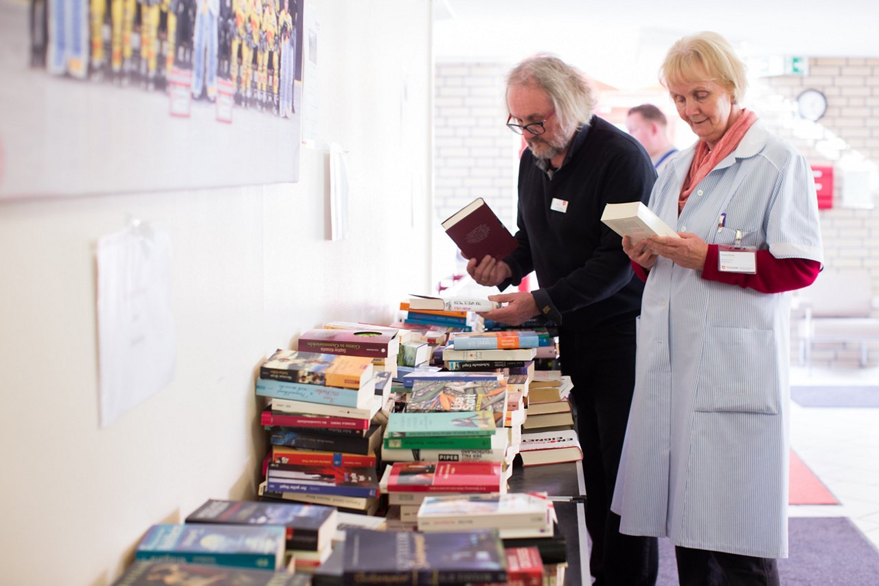 Büchertrödel der blauen Damen und Herren