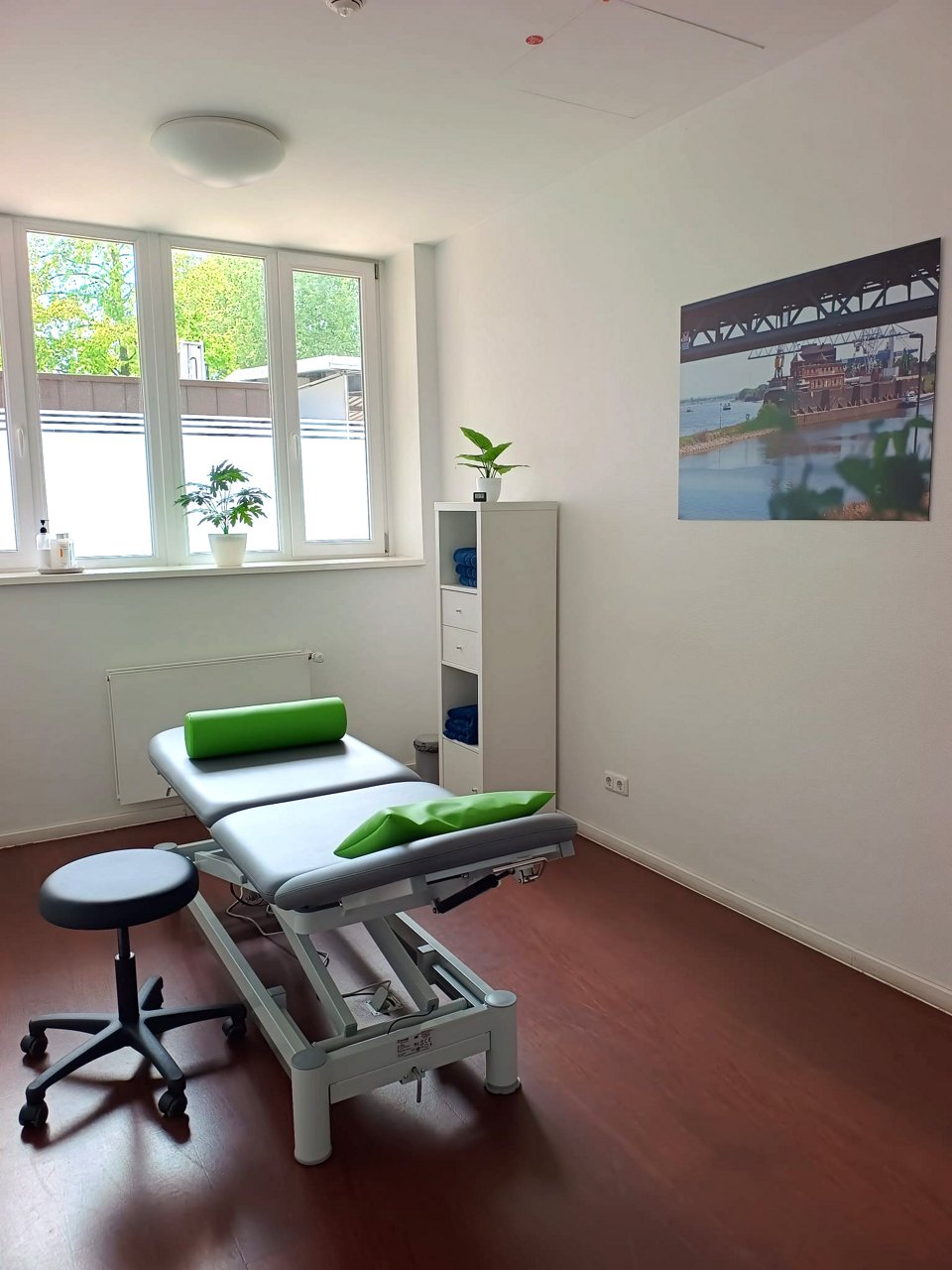 Therapieraum in der Helios Therapie Niederrhein