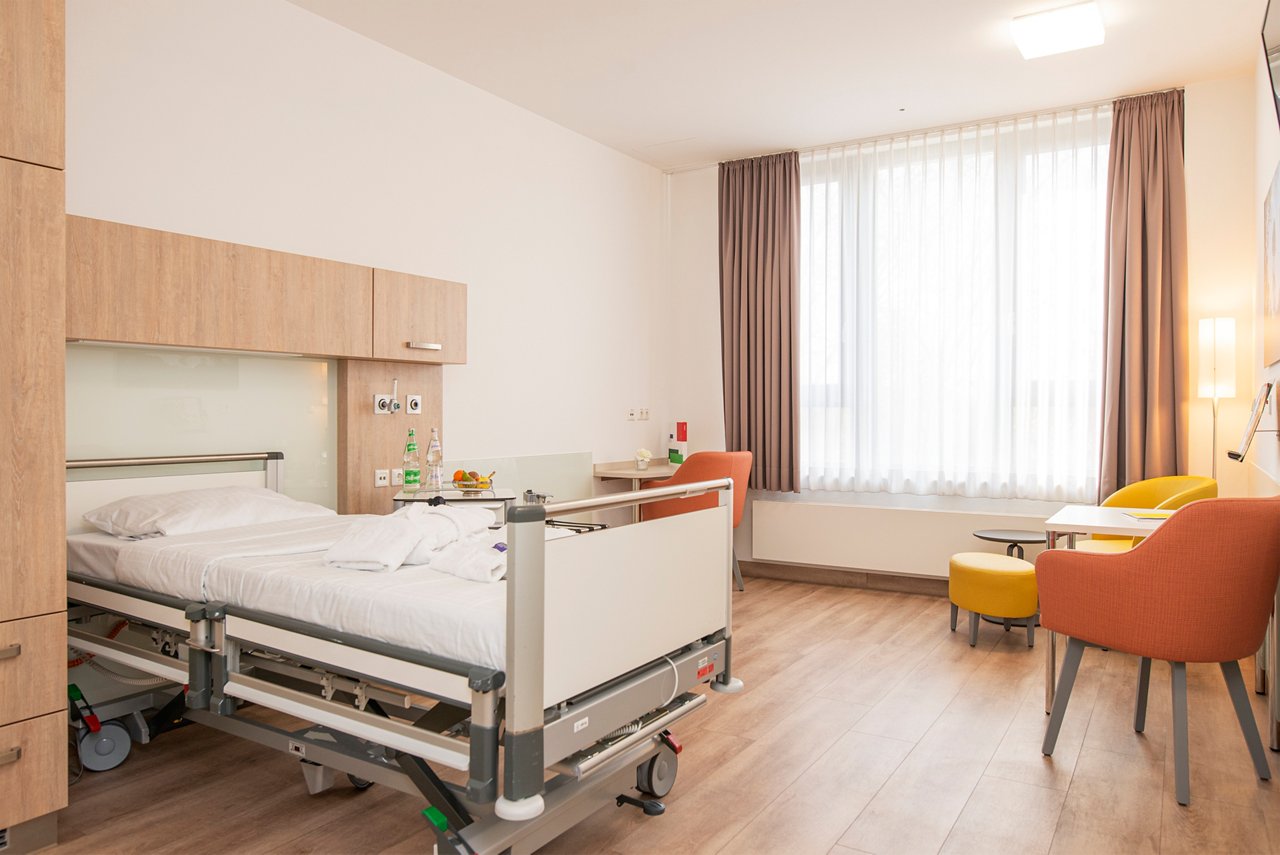 Einbettzimmer im Helios St. Josefshospital Uerdingen