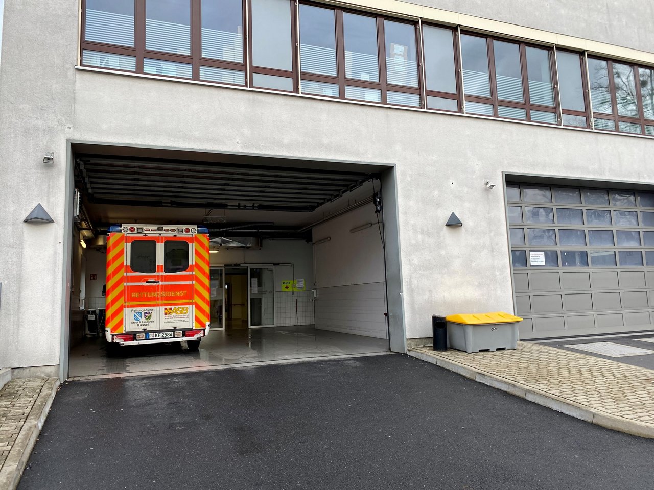 Liegendanfahrt Zentrale Notaufnahme