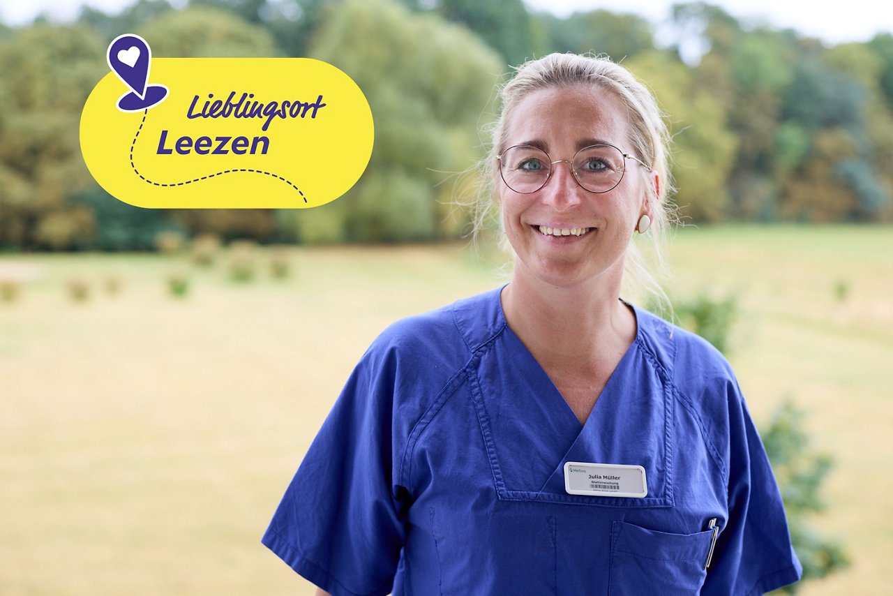 Julia Müller, Stationsleiterin Station 8