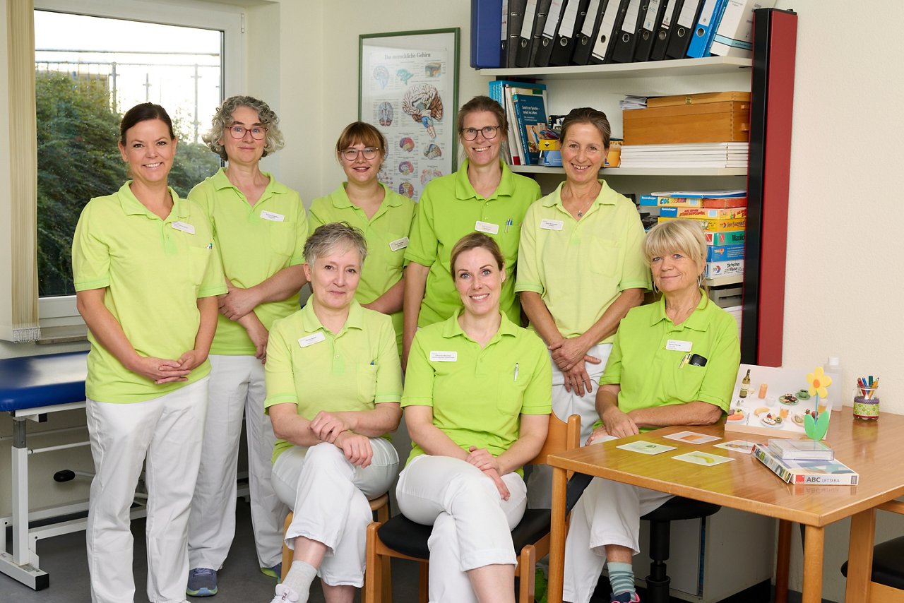 Das Team der Logopädie der Helios Klinik Leezen