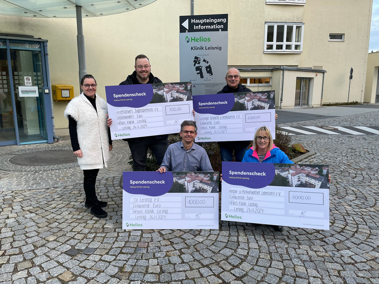 Zum Tag des Ehrenamts am 5. Dezember: Helios Klinik Leisnig fördert die gemeinnützige Arbeit regionaler Vereine