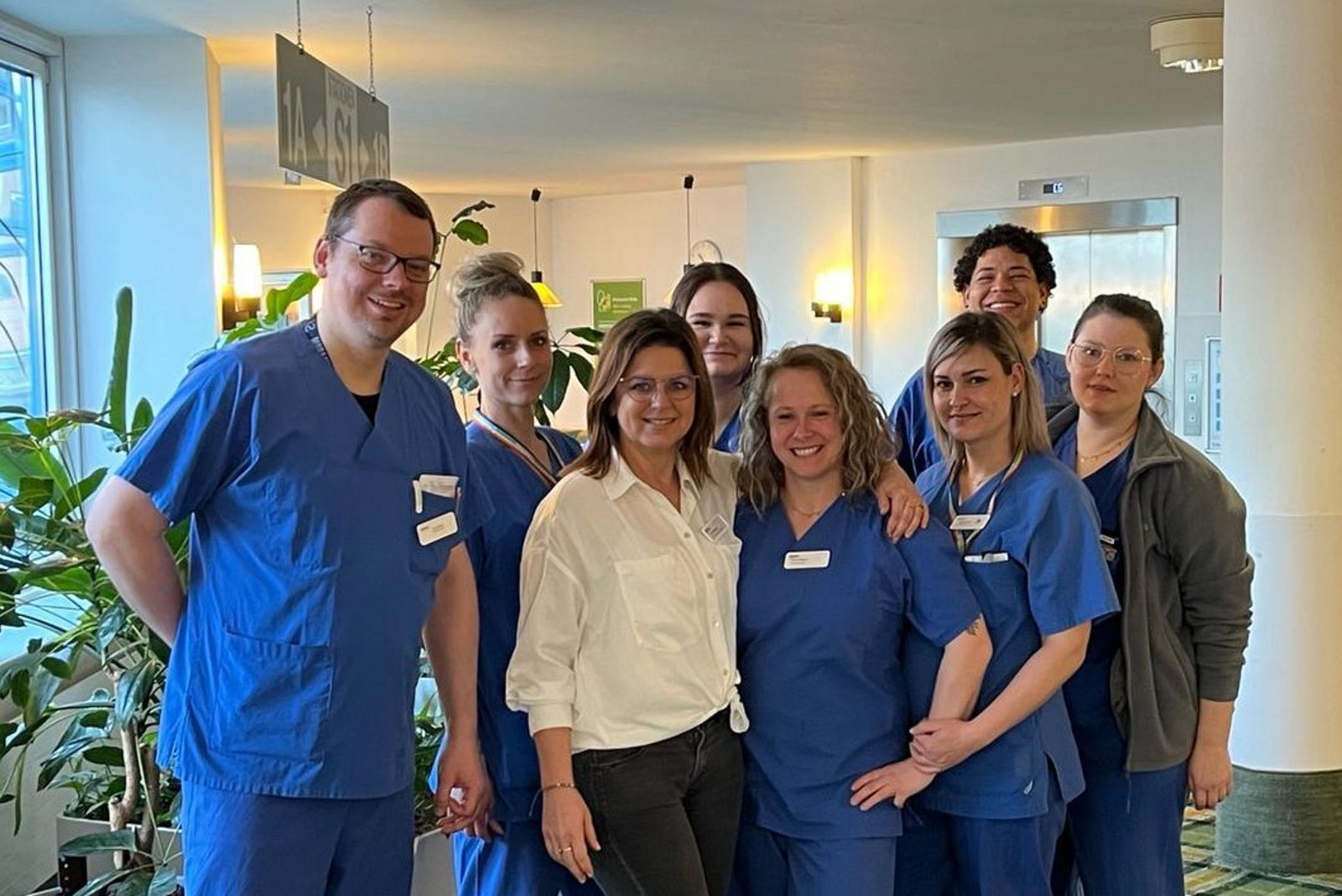 Gruppenbild der Station A1