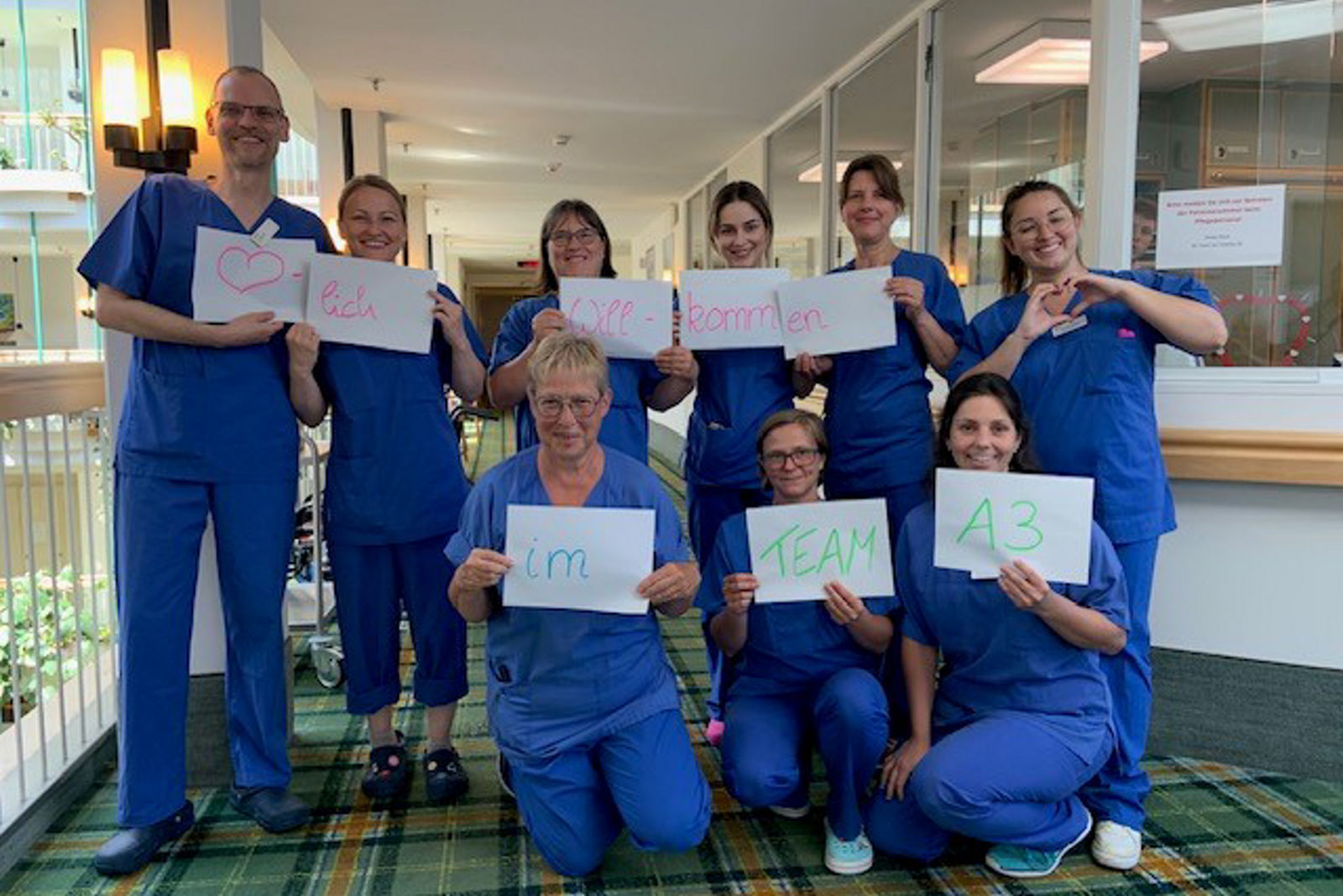 Gruppenbild Station A3