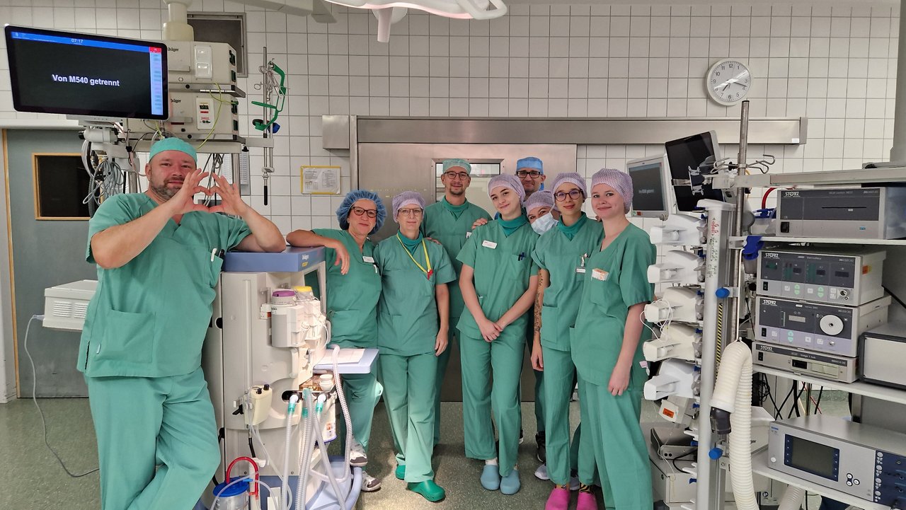 Gruppenbild Anästhesie