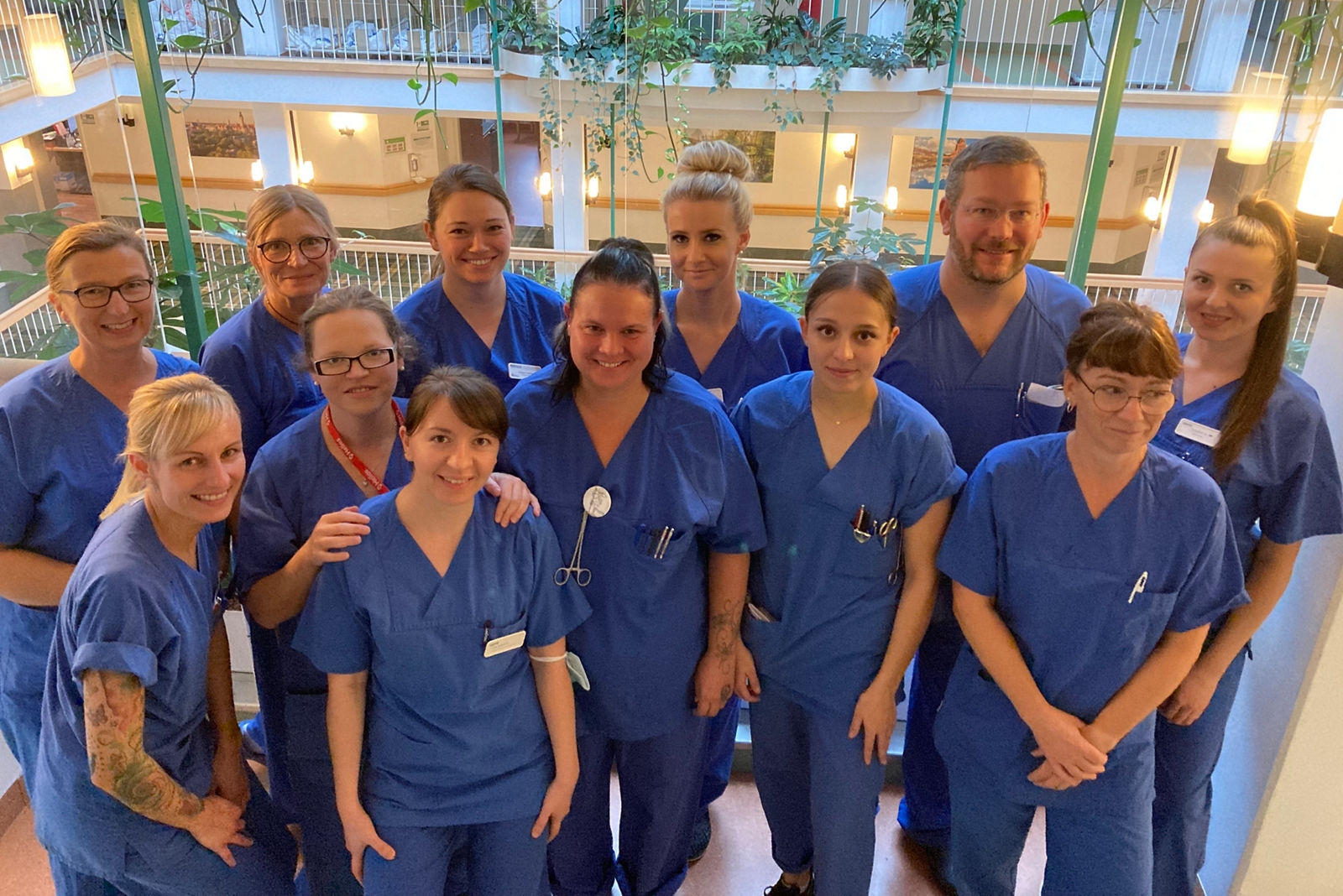 Gruppenbild Station ICA