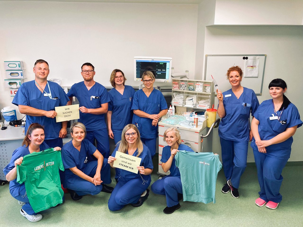 Gruppenbild Station ICB