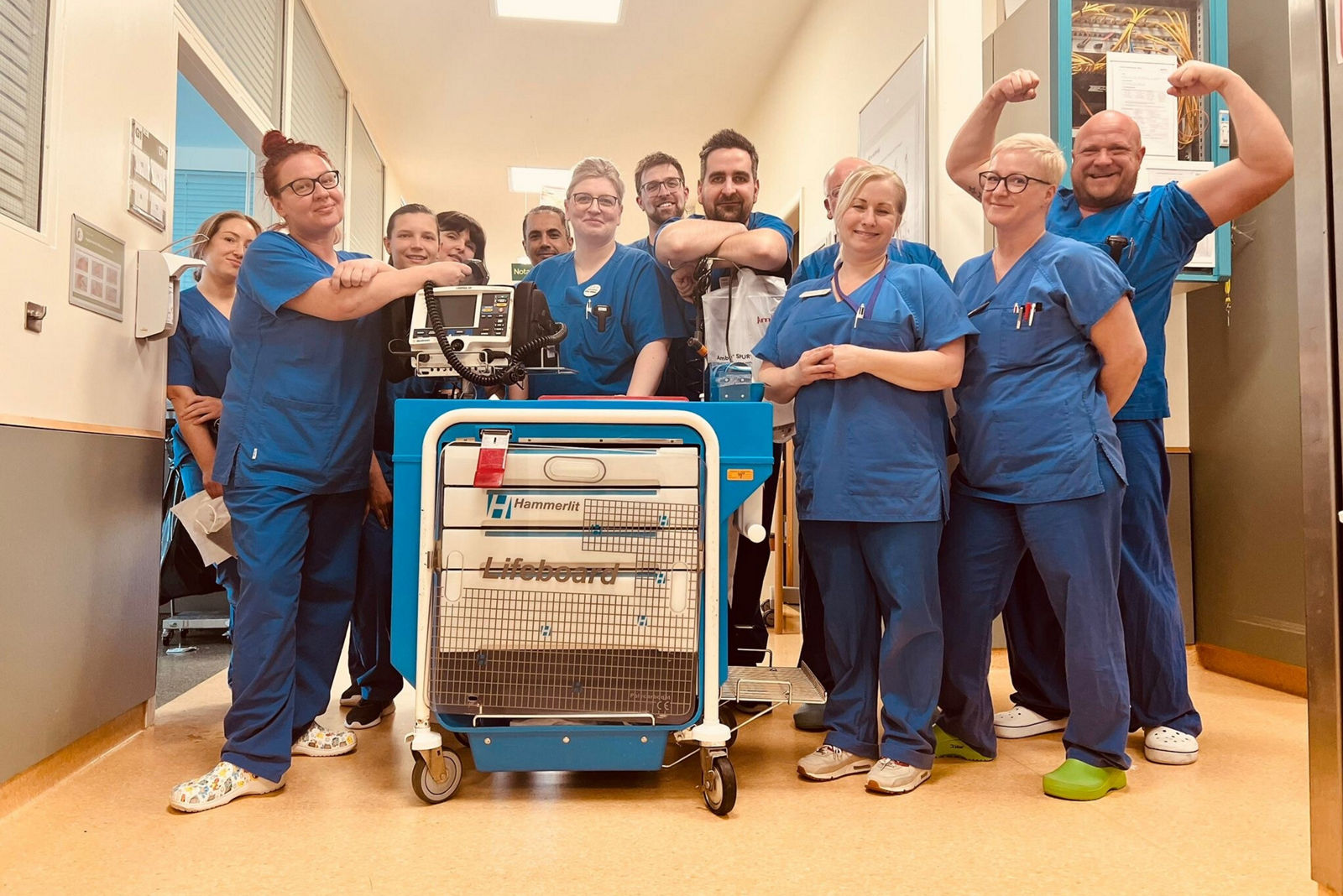 Gruppenbild Station ISKA