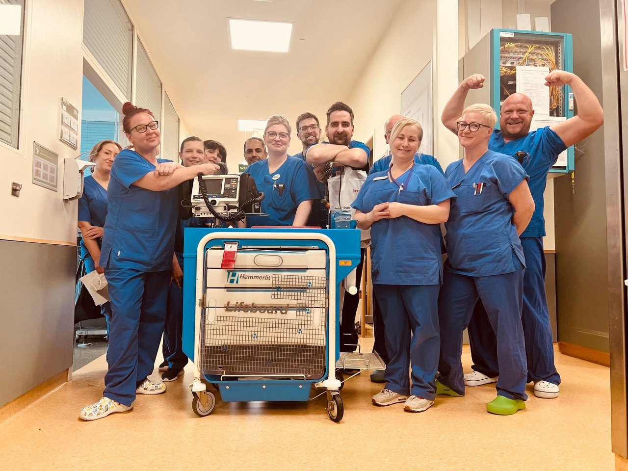 Gruppenbild Station ISKA