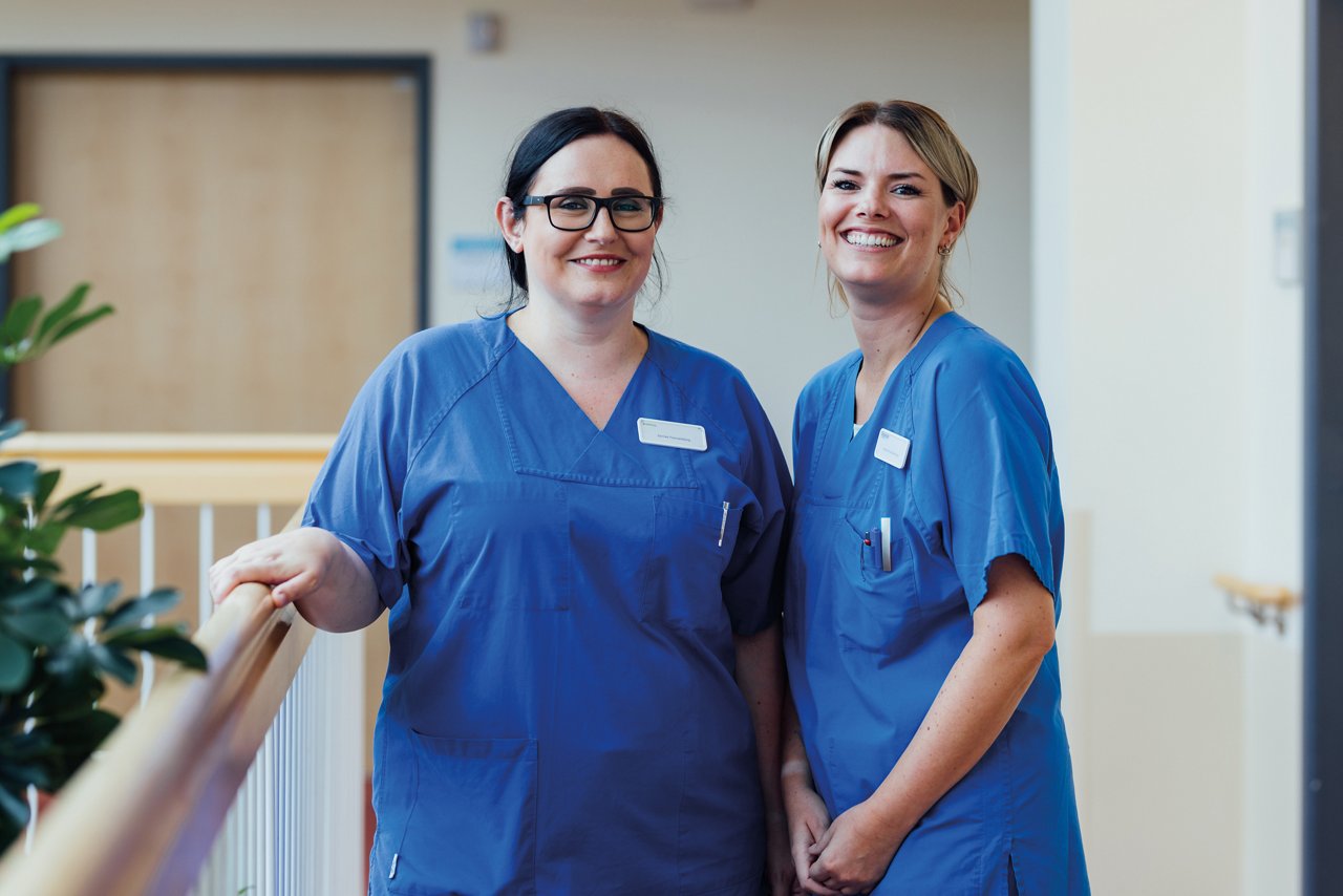 Unsere Praxisanleiterinnen Stefanie und Kristin