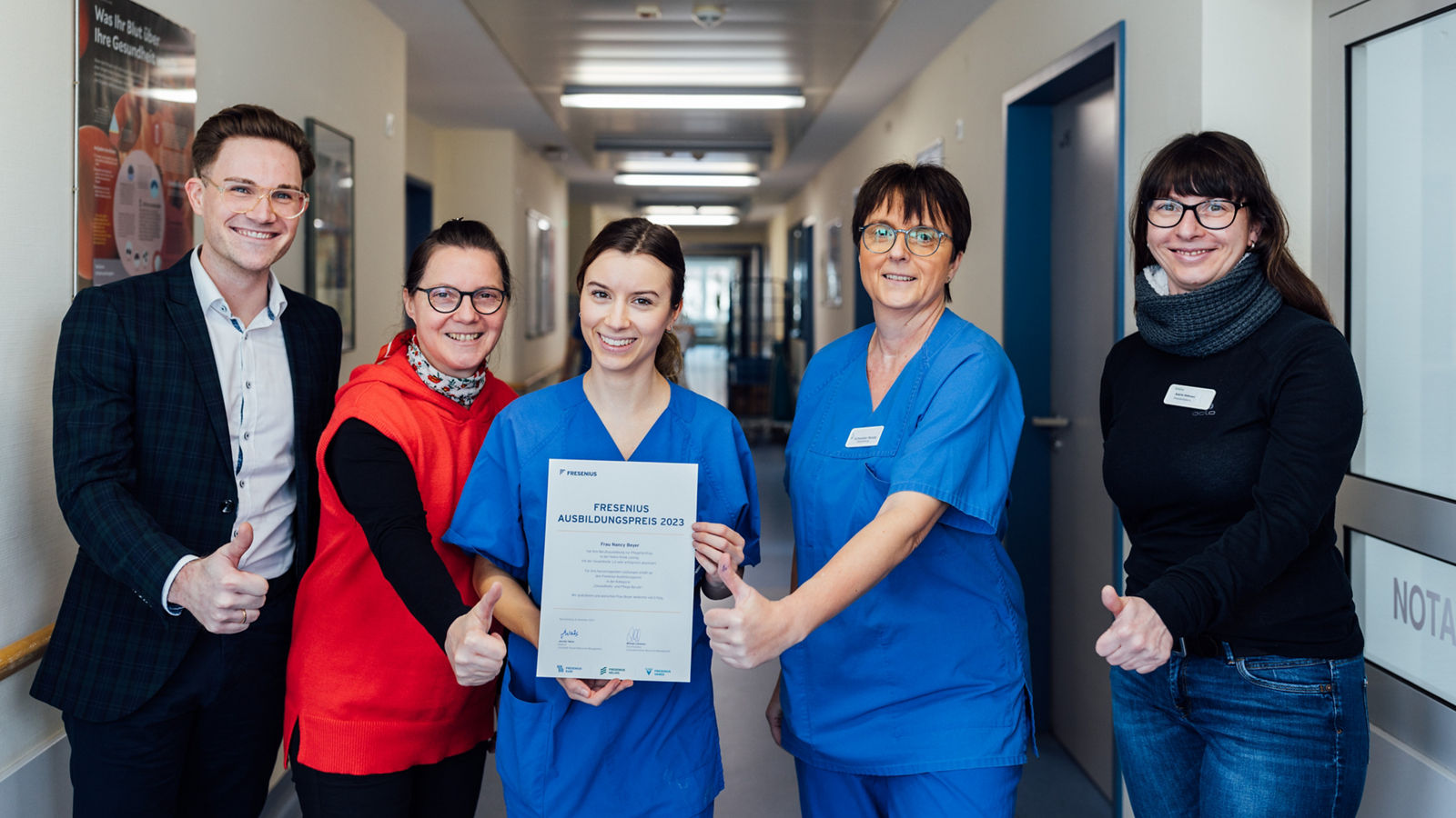 Auszubildende der Helios Klinik Leisnig für Bestnoten ausgezeichnet