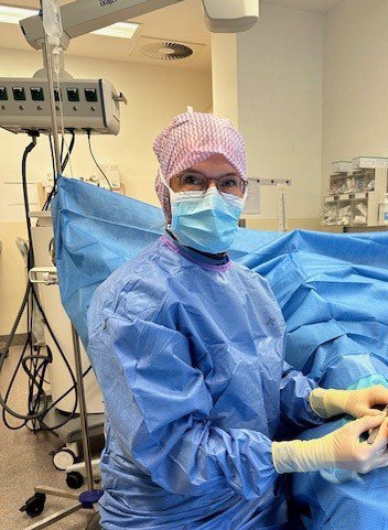 Dr. Siemann im OP-Saal