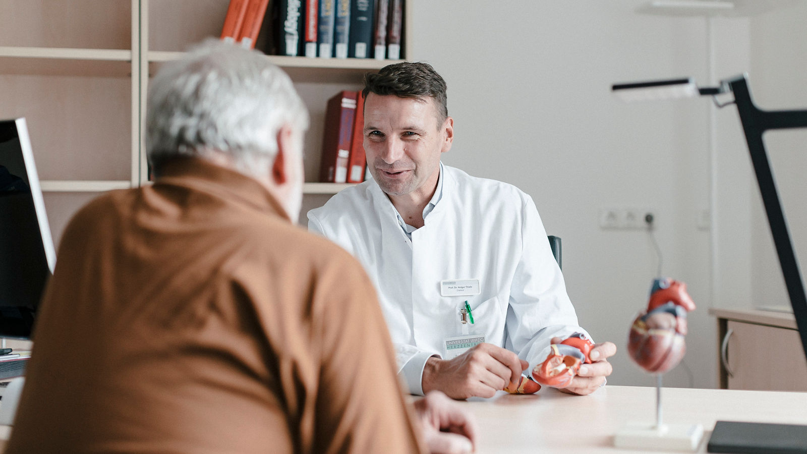 Patientengespräch am Herzzentrum Leipzig