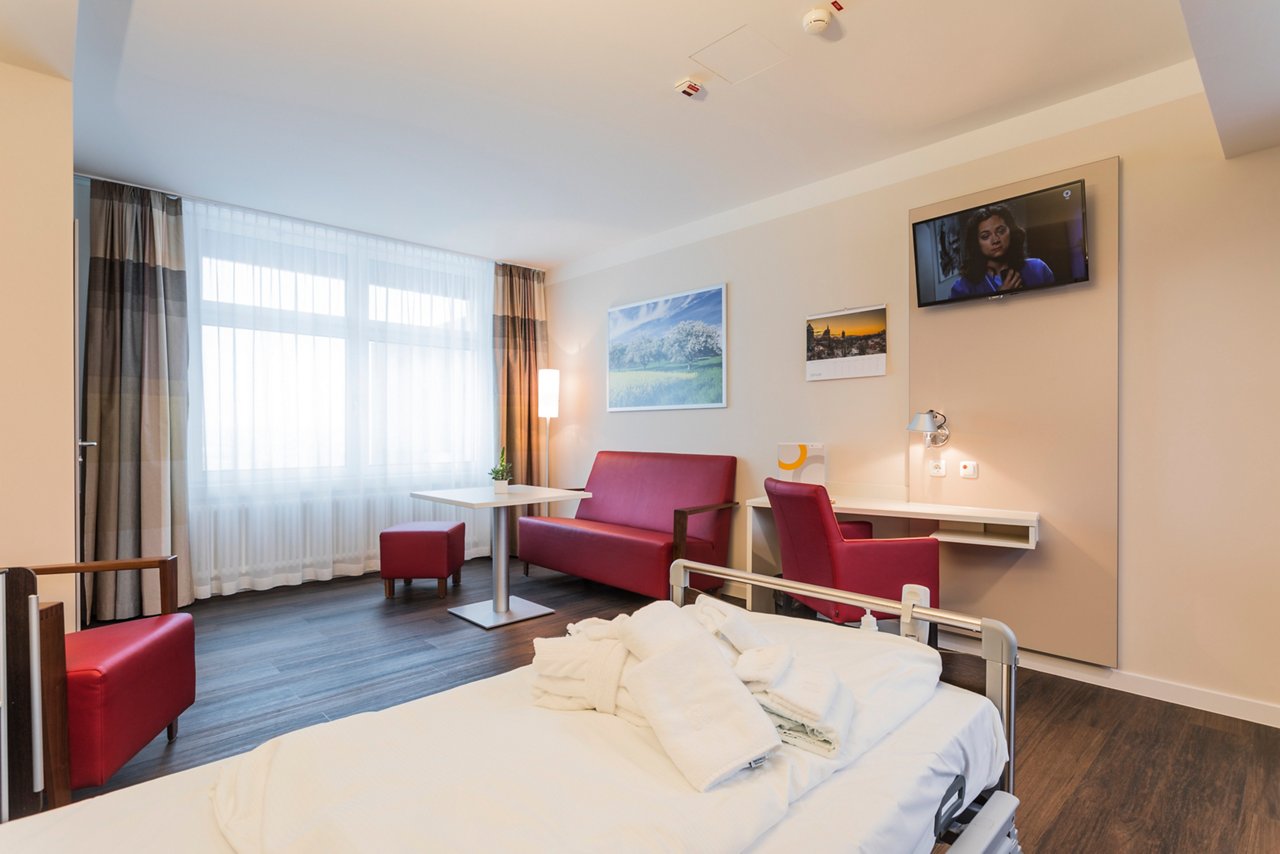 Einbettzimmer Privatklinik Leipzig