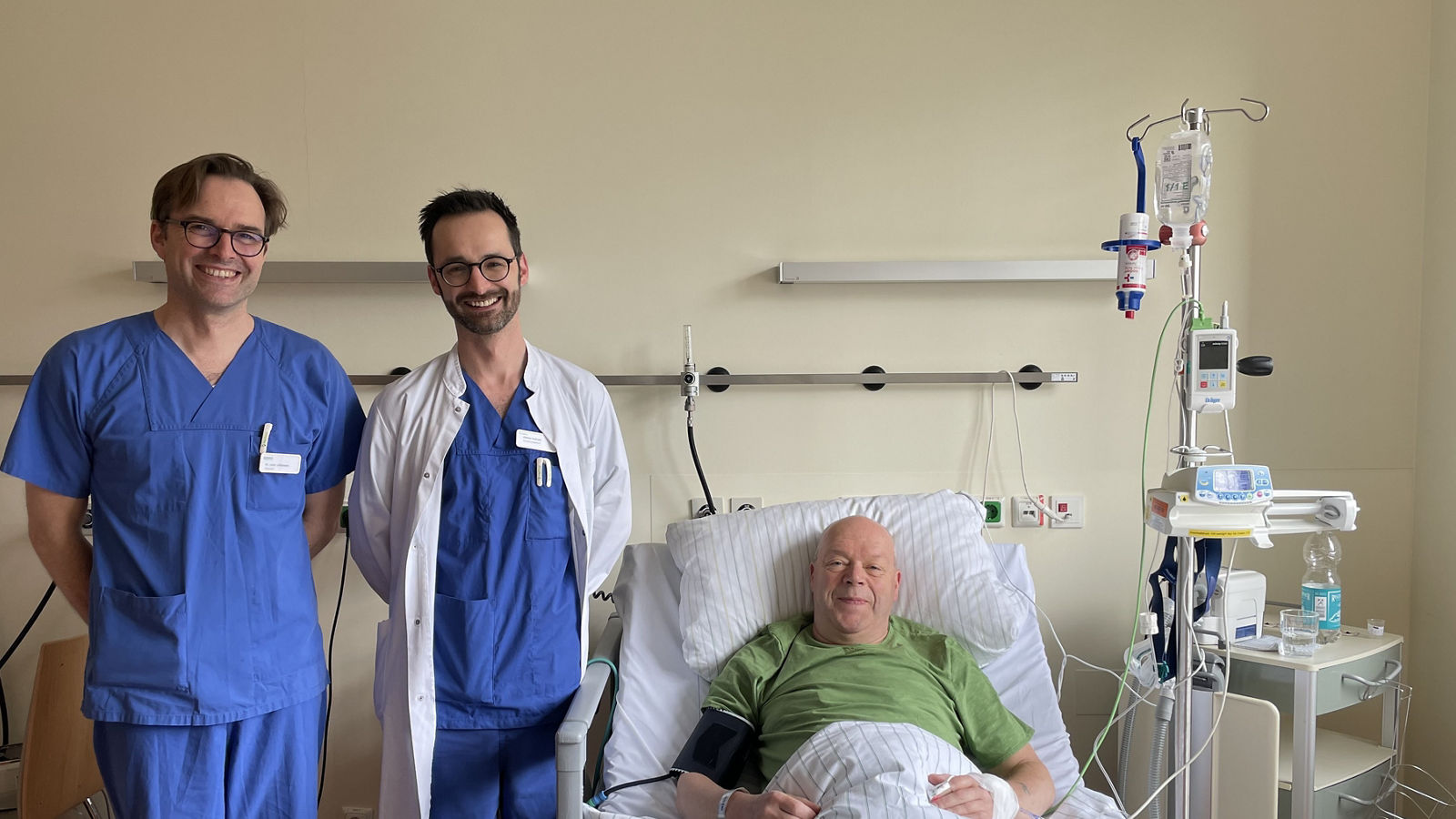 EMAH-Patient Andreas Theil nach Behandlung