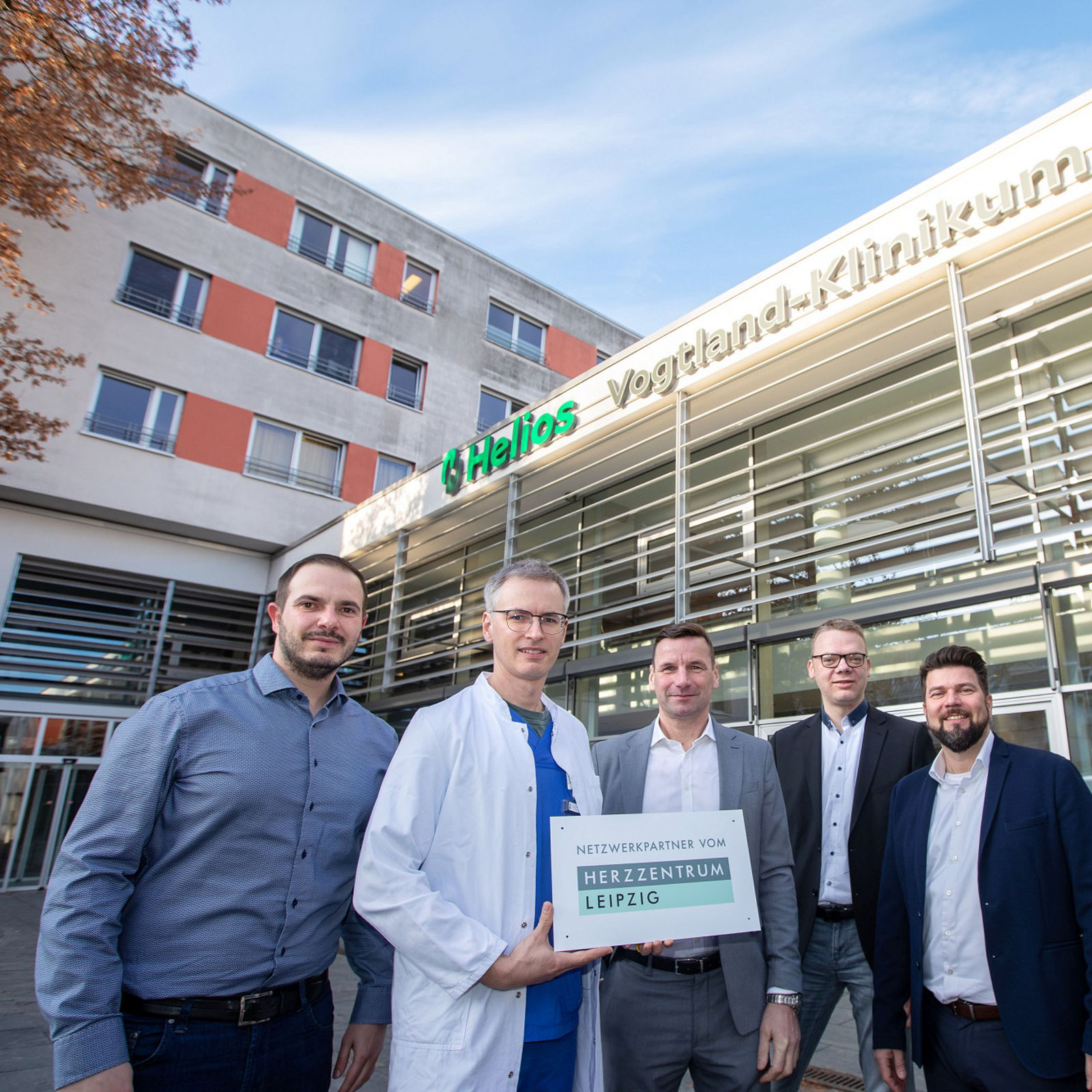 Mit dem Helios Vogtland-Klinikum Plauen wächst das Netzwerk Herzgesundheit