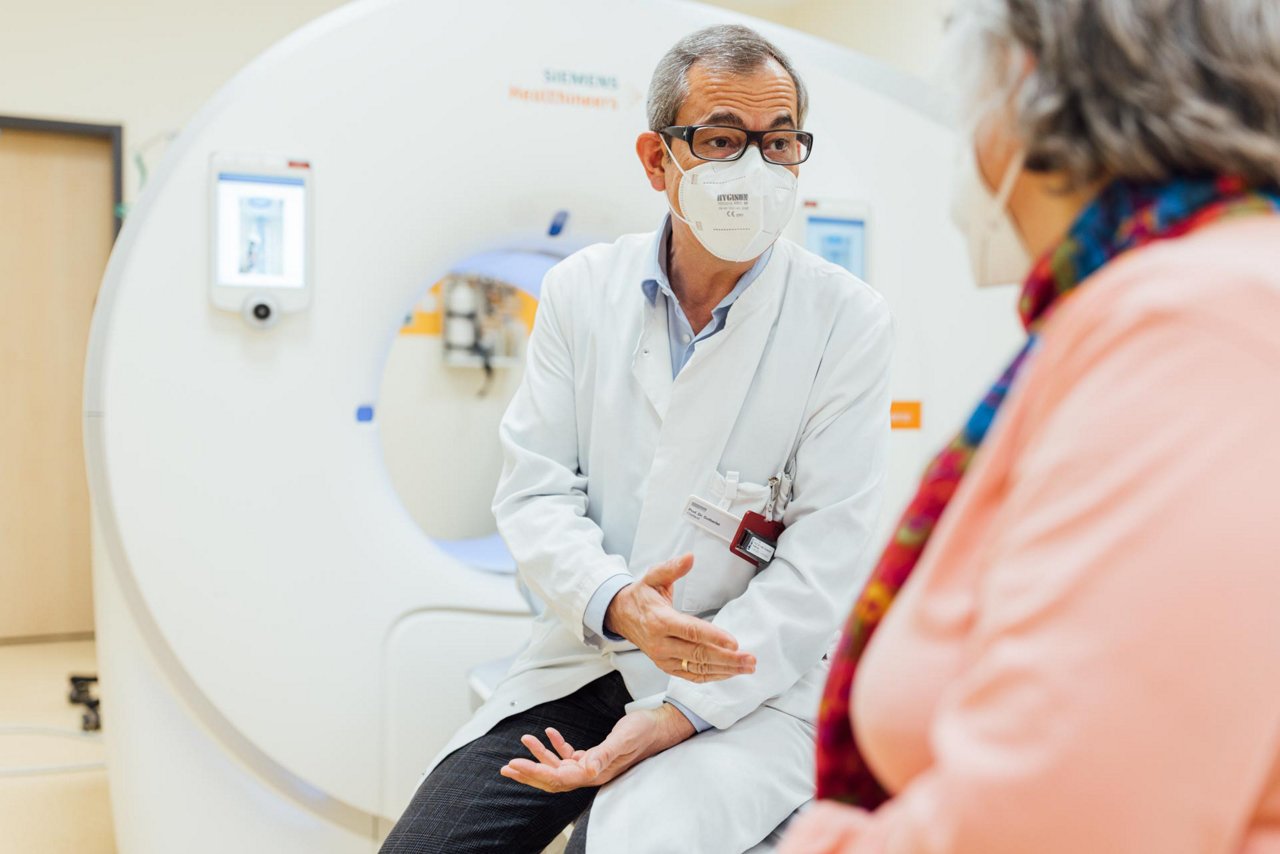 Herzzentrum Leipzig Radiologie Patientengespräch