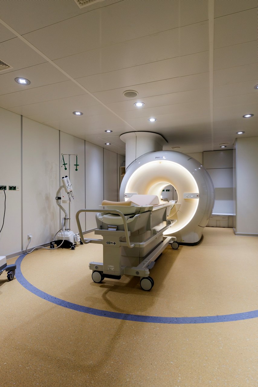 Raumansicht des MRTs