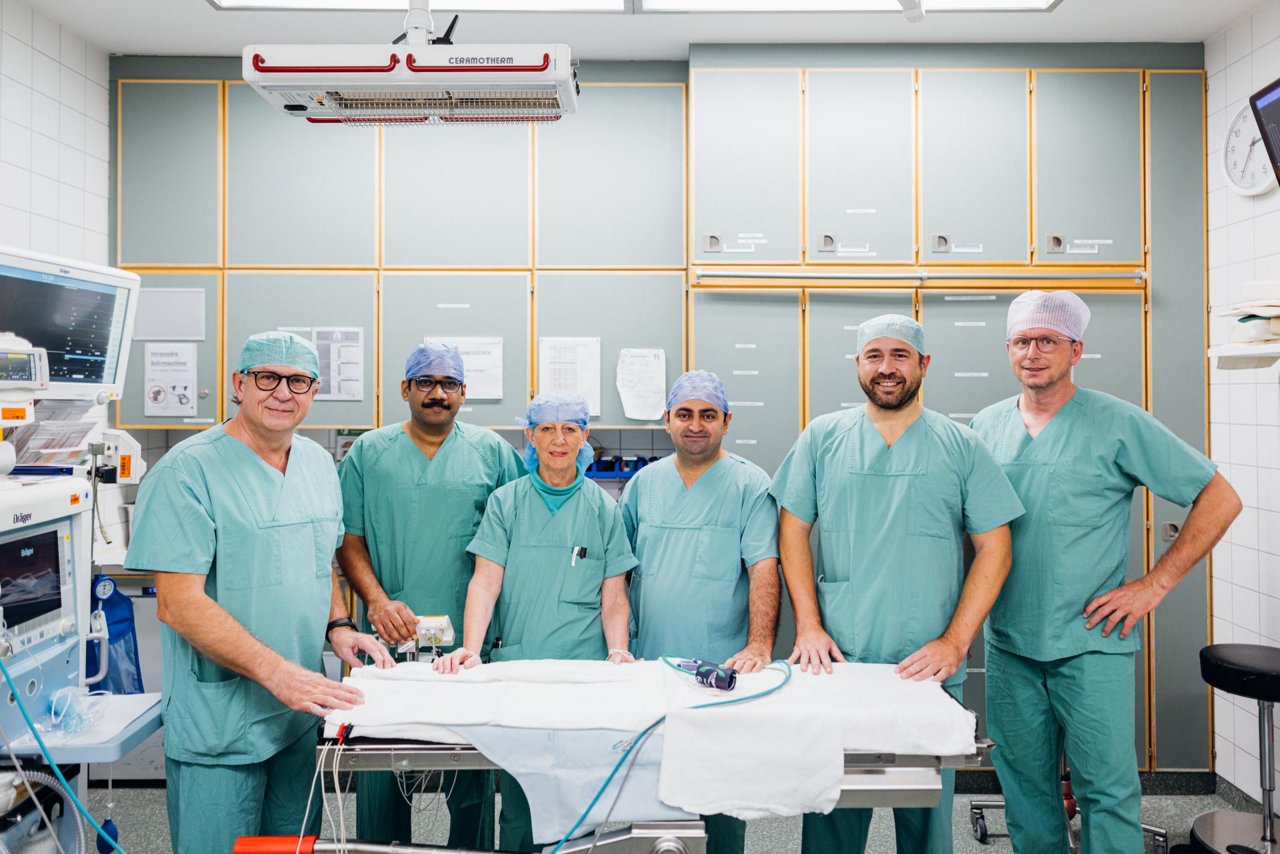 OP-Team Kinderherzchirurgie Herzzentrum Leipzig