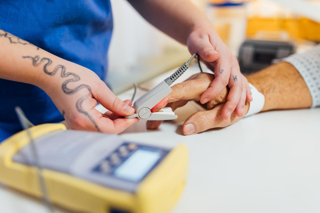 Pulsoximetrie in der Geriatrie