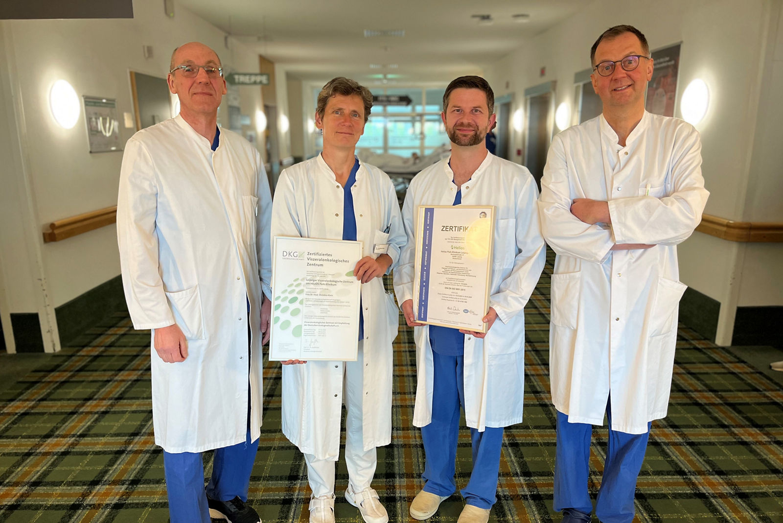 Erfolgreiches Audit bestätigt hohe Qualität des Viszeralonkologischen Zentrums am Helios Park-Klinikum Leipzig