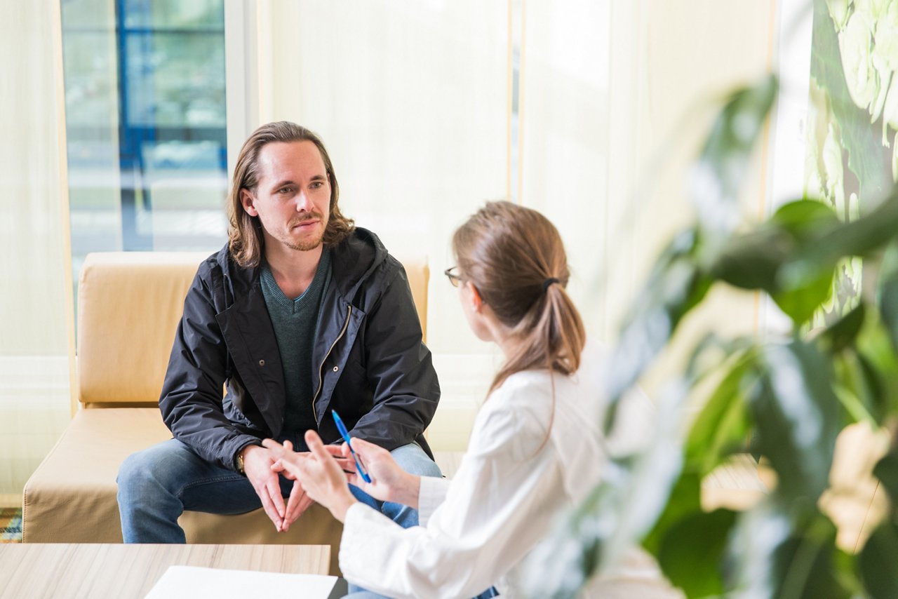 Sozialdienst Park-Klinikum Leipzig Gespräch
