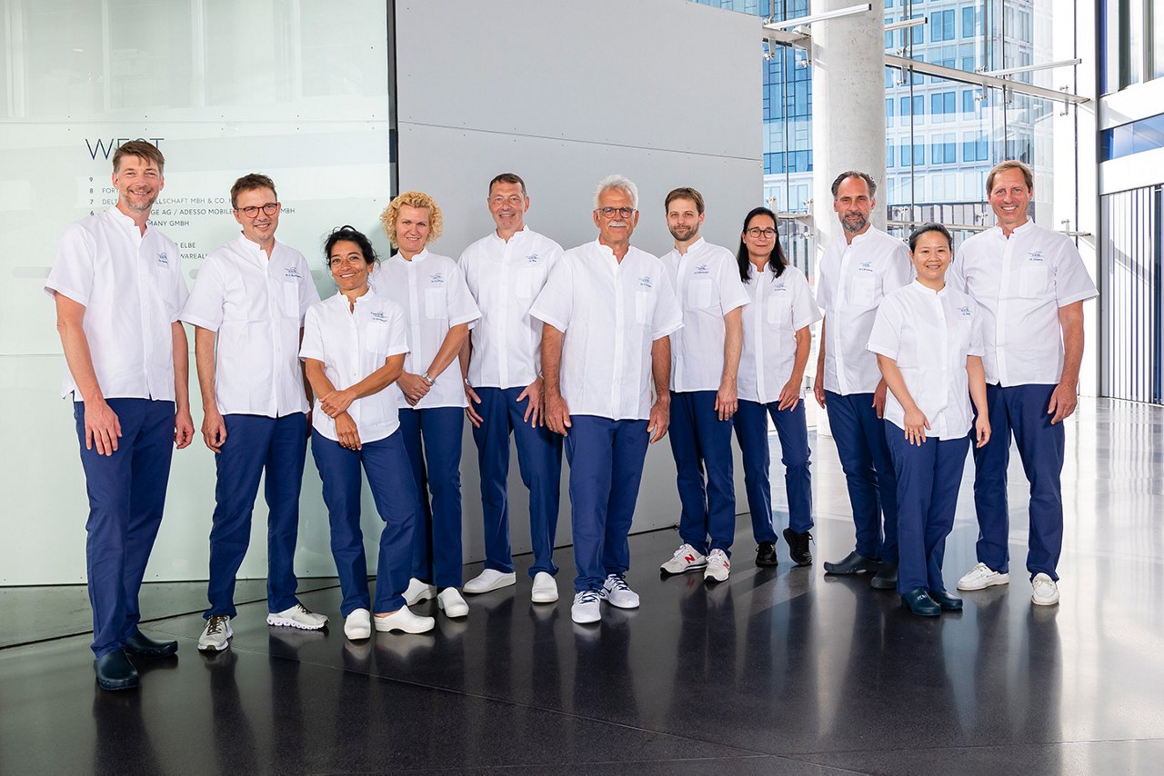 Team der Frauenklinik an der Elbe