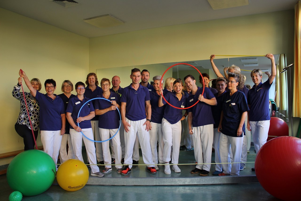 Physiotherapie Meiningen Gruppenbild
