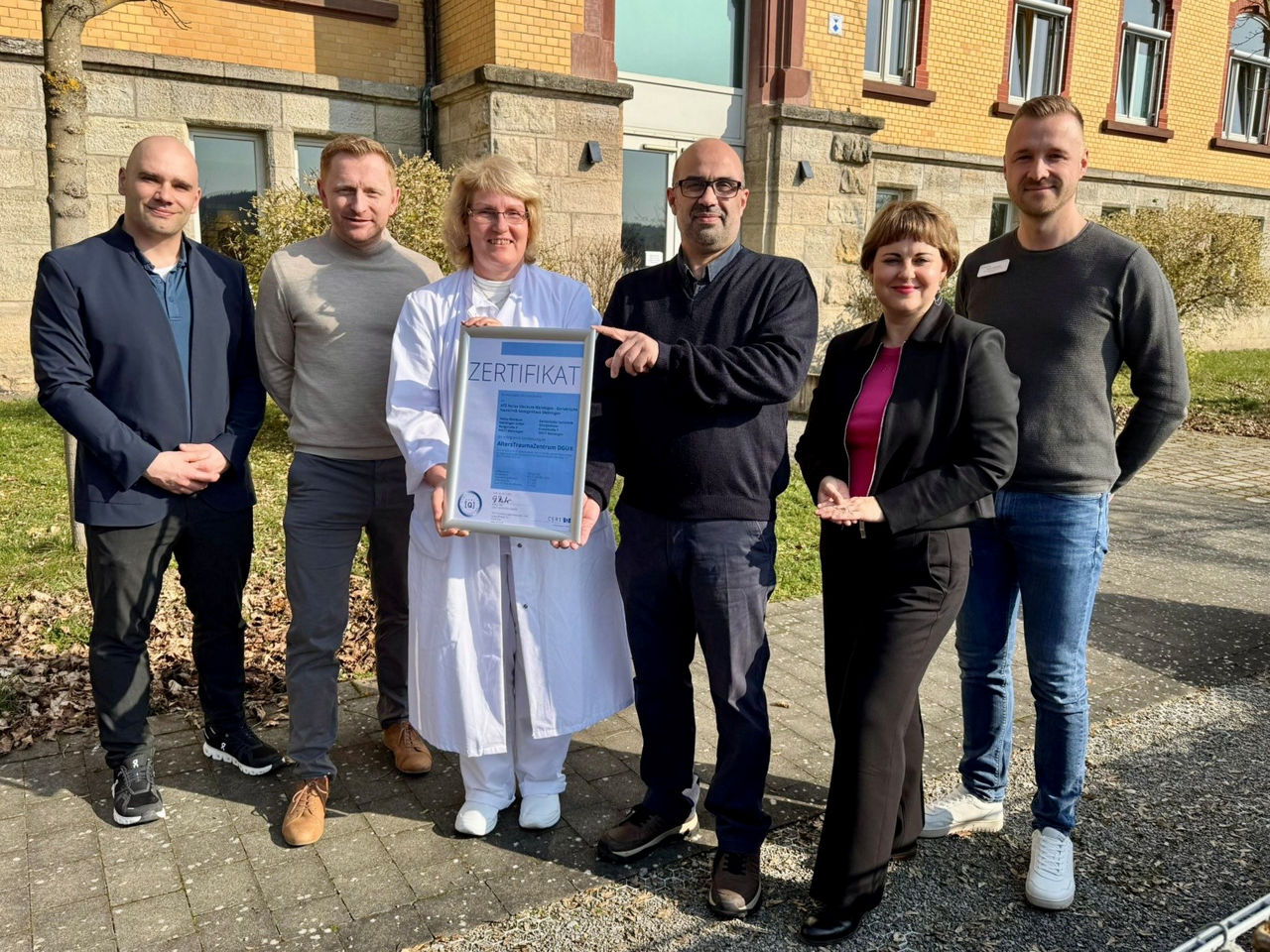 Nach dem Sturz zurück in die Mobilität: Kooperation von Helios Klinikum und Sozialwerk Meiningen erneut ausgezeichnet