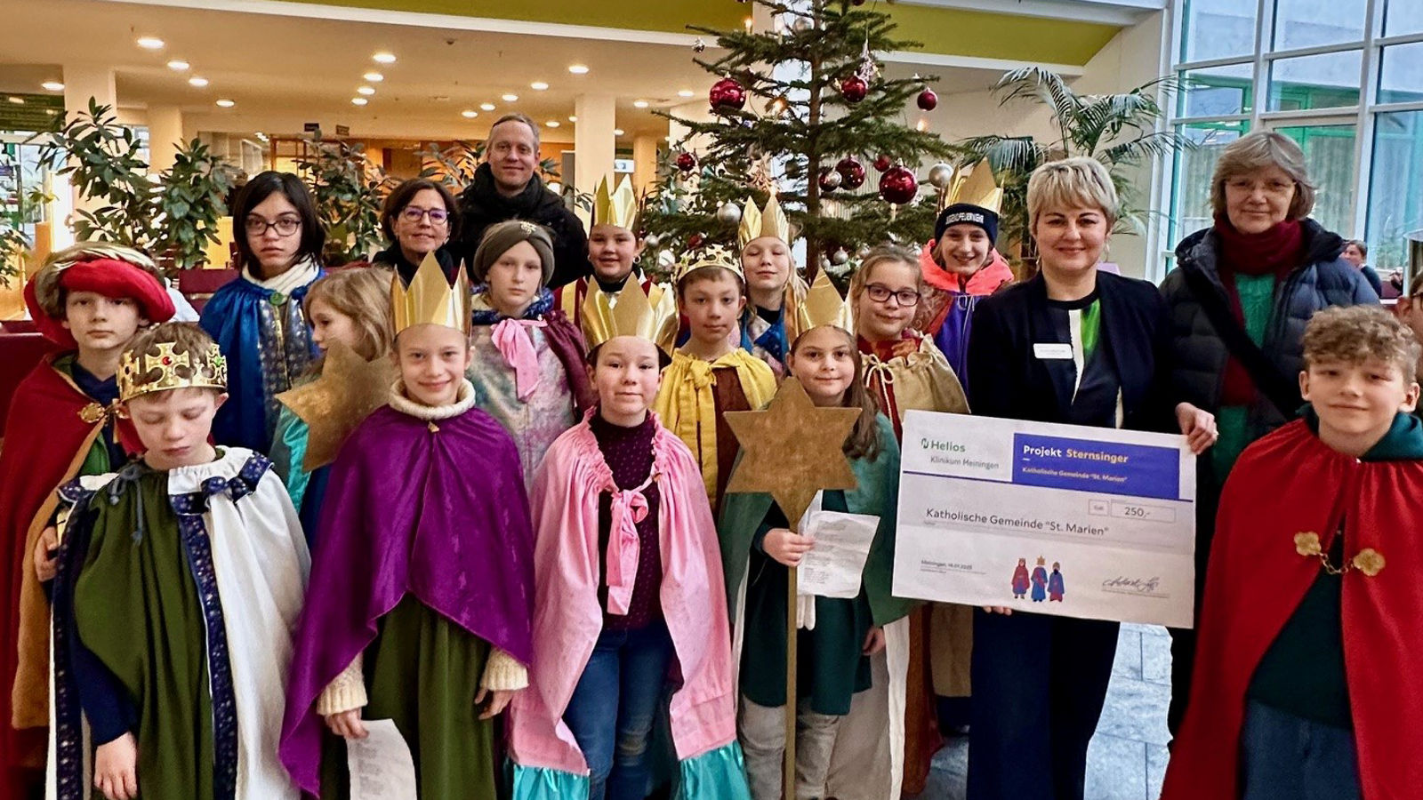 Sternsinger im Helios Klinikum Meiningen