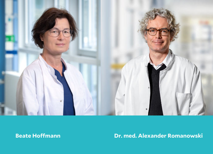 Neubesetzungen in der Schmerztherapie: Dr. med. Alexander Romanowski als Chefarzt und Beate Hoffmann als Leitende Oberärztin