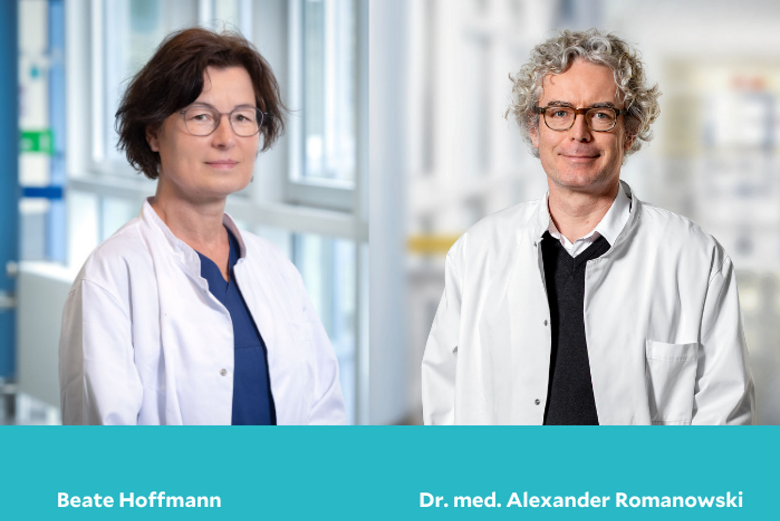 Neubesetzungen in der Schmerztherapie: Dr. med. Alexander Romanowski als Chefarzt und Beate Hoffmann als Leitende Oberärztin