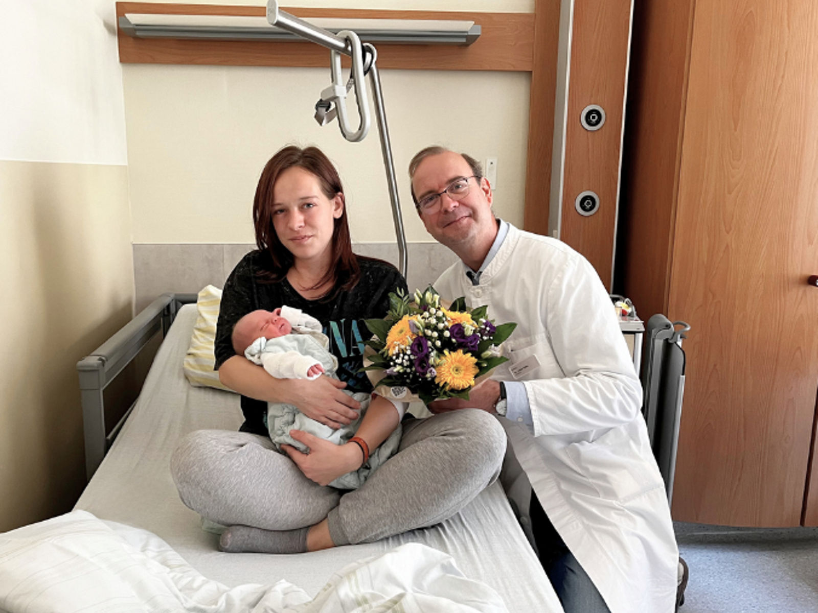 Felix macht’s rund: Die 400. Geburt in den Helios Kliniken Mansfeld-Südharz ist ein kleines Wunder