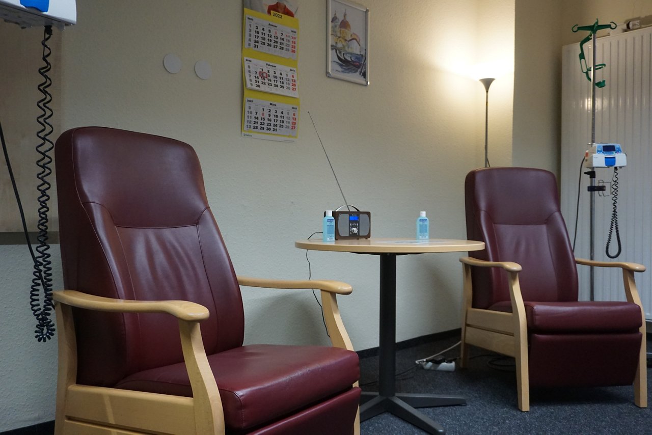 Die Tagesklinik der Onkologie in der Helios Klinik Sangerhausen 