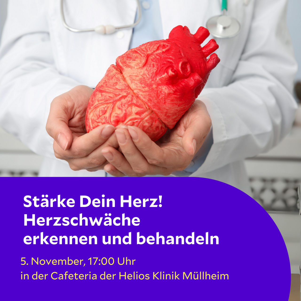 Stärke Dein Herz! - Vortrag zum Thema Herzschwäche in der Helios Klinik Müllheim